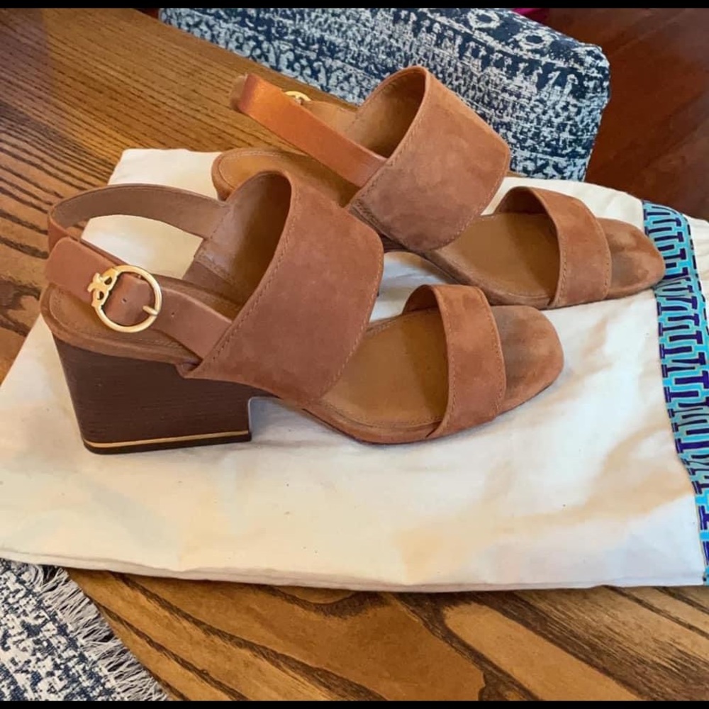 Tory Burch Block Heeled Sandals